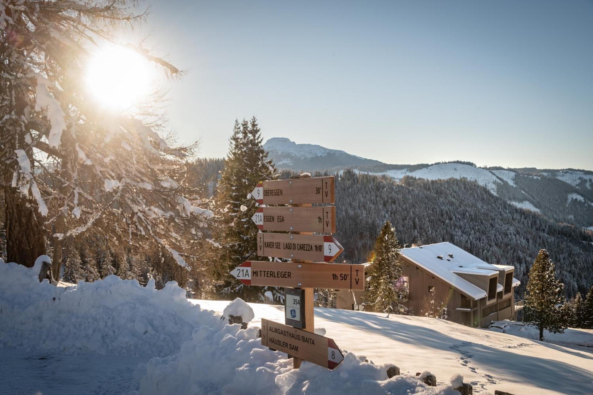 Hotel Bewaller Obereggen Exterior foto